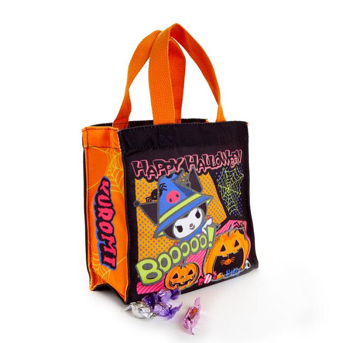 Hello Kitty Kuromi 2024 Halloween Glow-in-the-Dark Treat Bag Multicolor | CL_HK62243