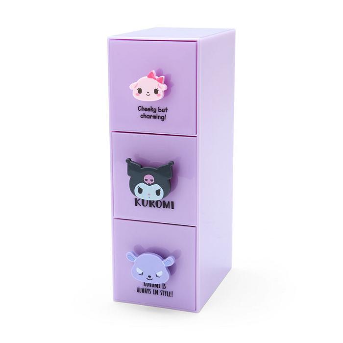 Hello Kitty Kuromi 3-Tier Besties Stacking Container Moradas | CL_HK39309