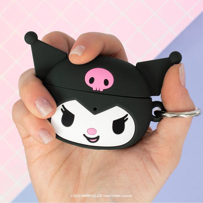 Hello Kitty Kuromi AirPods Case Negras | CL_HK54751