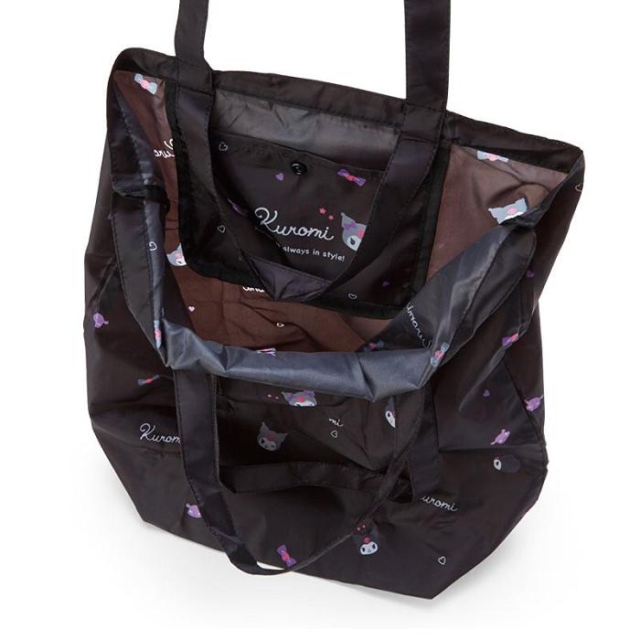 Hello Kitty Kuromi All-Over Print Reusable Tote Bag Negras | CL_HK26748