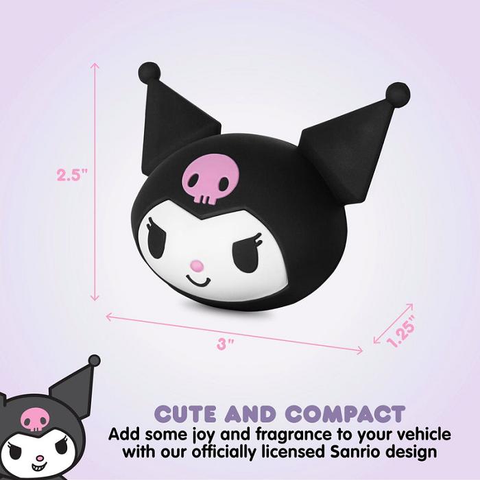 Hello Kitty Kuromi Car Air Freshener Negras | CL_HK19354