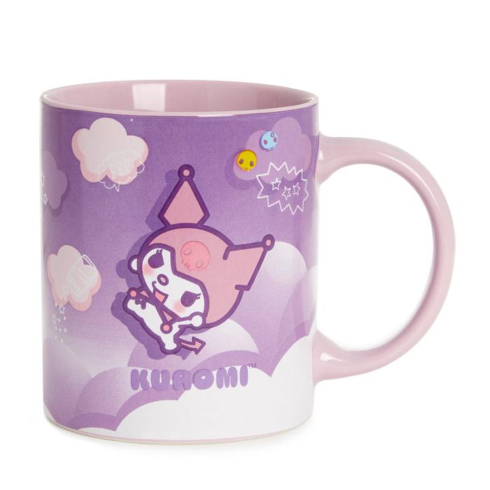 Hello Kitty Kuromi Coffee Mug Warmer Set Moradas | CL_HK30012