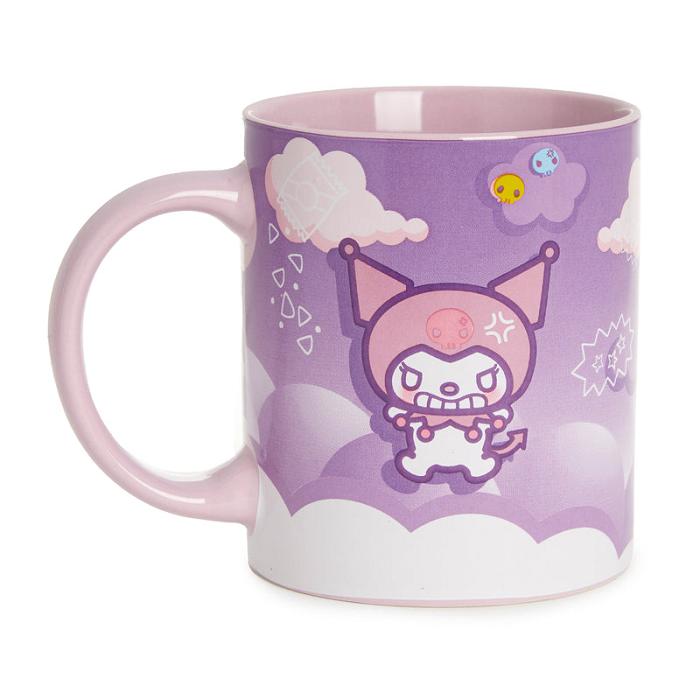 Hello Kitty Kuromi Coffee Mug Warmer Set Moradas | CL_HK30012