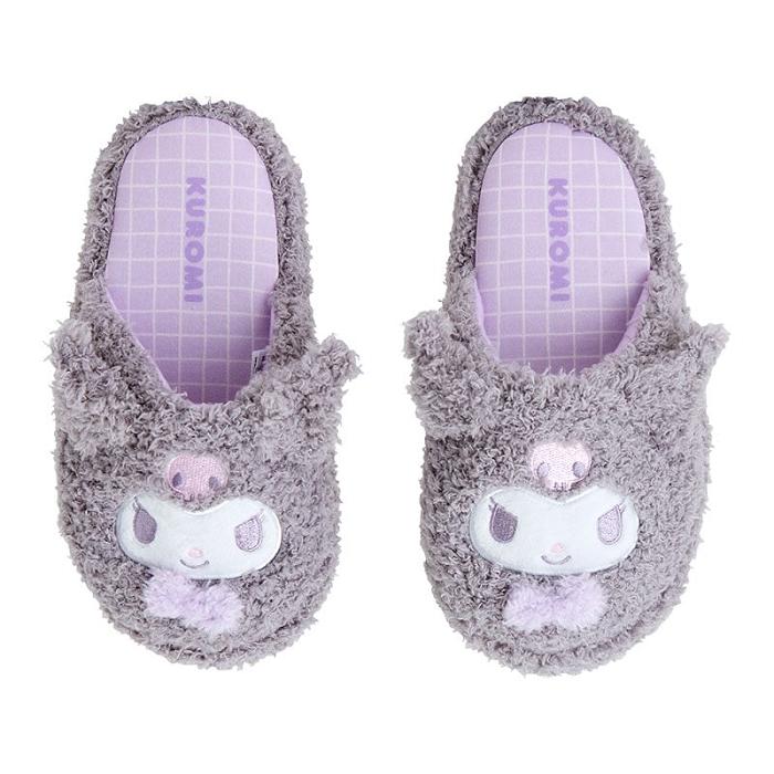 Hello Kitty Kuromi Cozy Sherpa Kids Slippers Moradas | CL_HK35135