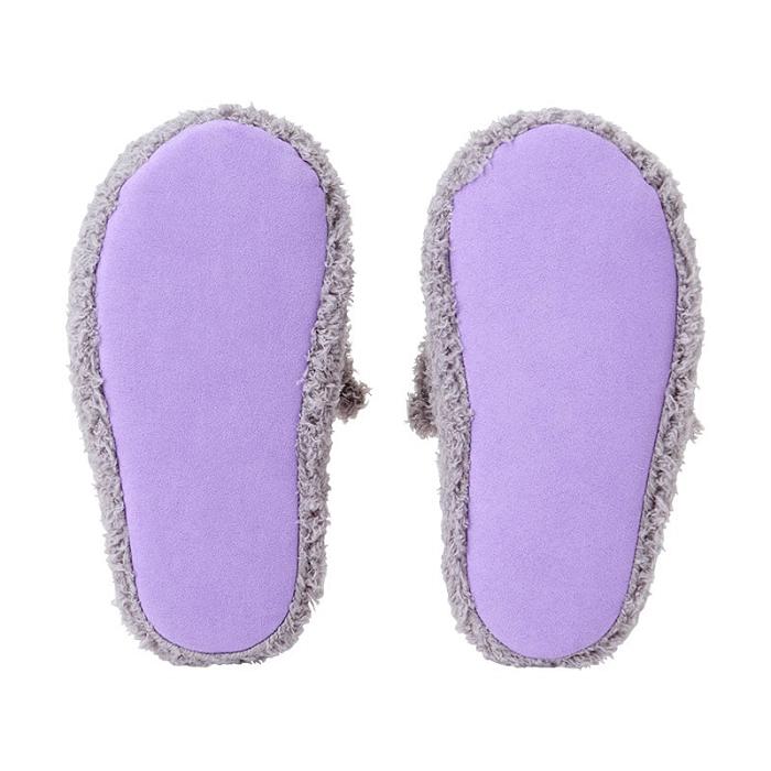 Hello Kitty Kuromi Cozy Sherpa Kids Slippers Moradas | CL_HK35135