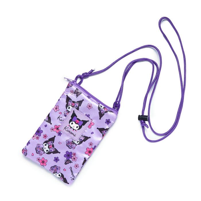 Hello Kitty Kuromi Crossbody Phone Bag (Spring Kimono Series) Moradas | CL_HK39900