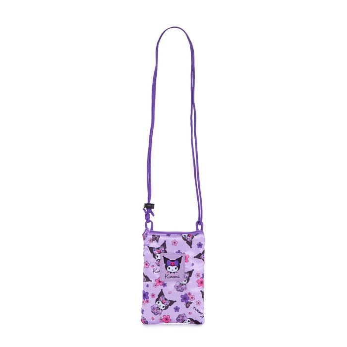 Hello Kitty Kuromi Crossbody Phone Bag (Spring Kimono Series) Moradas | CL_HK39900