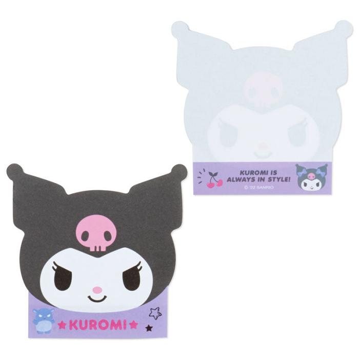 Hello Kitty Kuromi Die-cut Memo Pad Negras Rosas | CL_HK30289