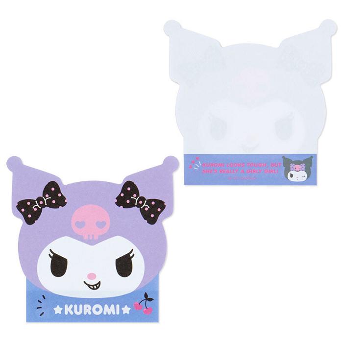 Hello Kitty Kuromi Die-cut Memo Pad Negras Rosas | CL_HK30289