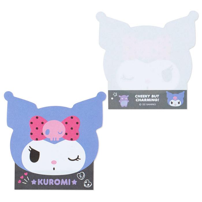 Hello Kitty Kuromi Die-cut Memo Pad Negras Rosas | CL_HK30289