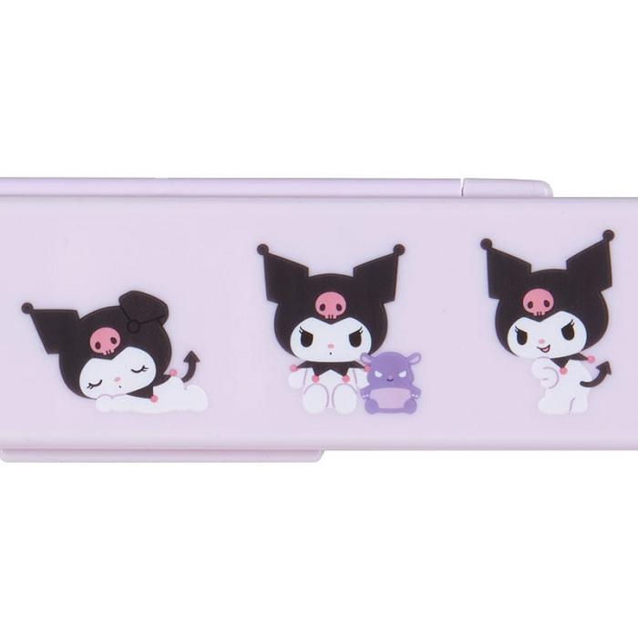 Hello Kitty Kuromi Everyday Chopsticks & Spoon Set Moradas | CL_HK58696