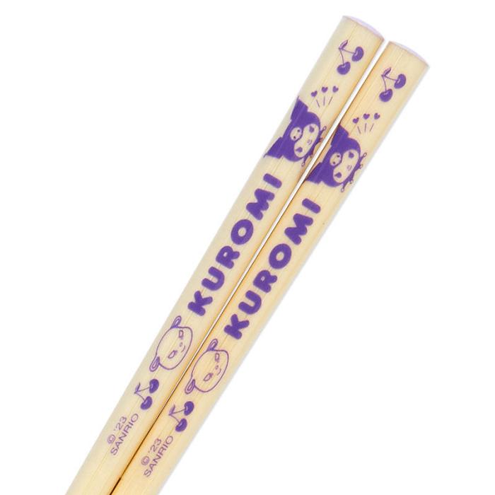 Hello Kitty Kuromi Everyday Chopsticks & Case Amarillo | CL_HK65078