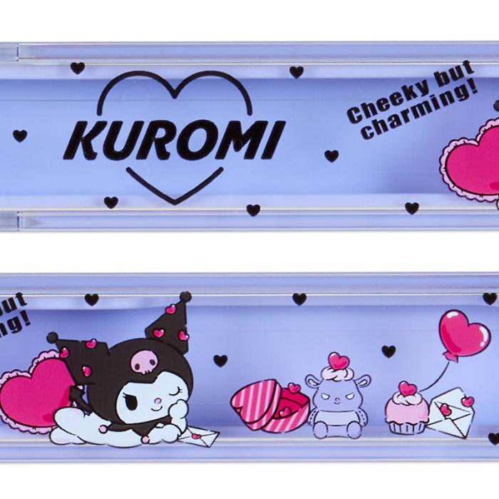 Hello Kitty Kuromi Everyday Chopsticks & Case Moradas Amarillo | CL_HK94887