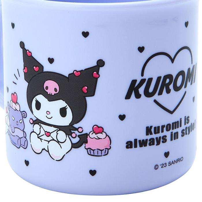 Hello Kitty Kuromi Everyday Plastic Mug Moradas | CL_HK16475