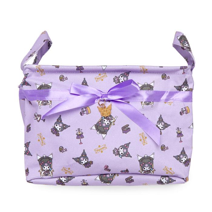 Hello Kitty Kuromi Fabric Storage Bin (Royal Princess Series) Moradas | CL_HK42022