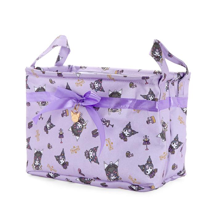 Hello Kitty Kuromi Fabric Storage Bin (Royal Princess Series) Moradas | CL_HK42022