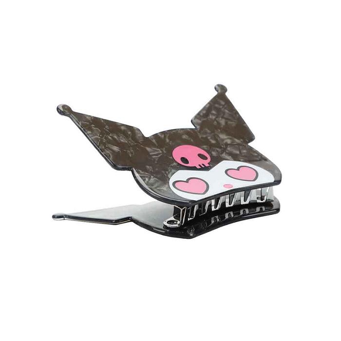 Hello Kitty Kuromi Heart Eyes Hair Clip Negras | CL_HK19126