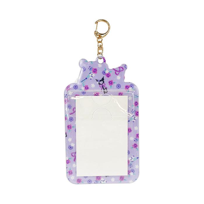 Hello Kitty Kuromi ID Badge (Charming Florals Series) Moradas | CL_HK46381