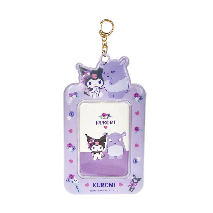 Hello Kitty Kuromi ID Badge (Charming Florals Series) Moradas | CL_HK46381