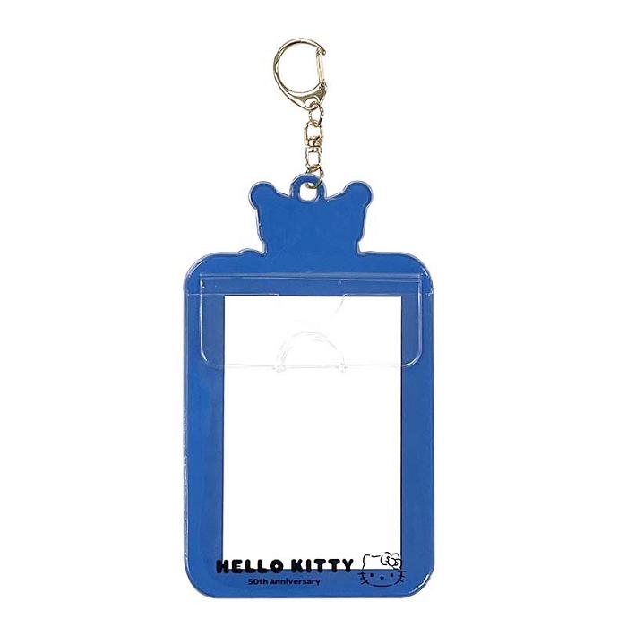 Hello Kitty Kuromi ID Badge Holder (Hello, Everyone! Series) Azules | CL_HK95433