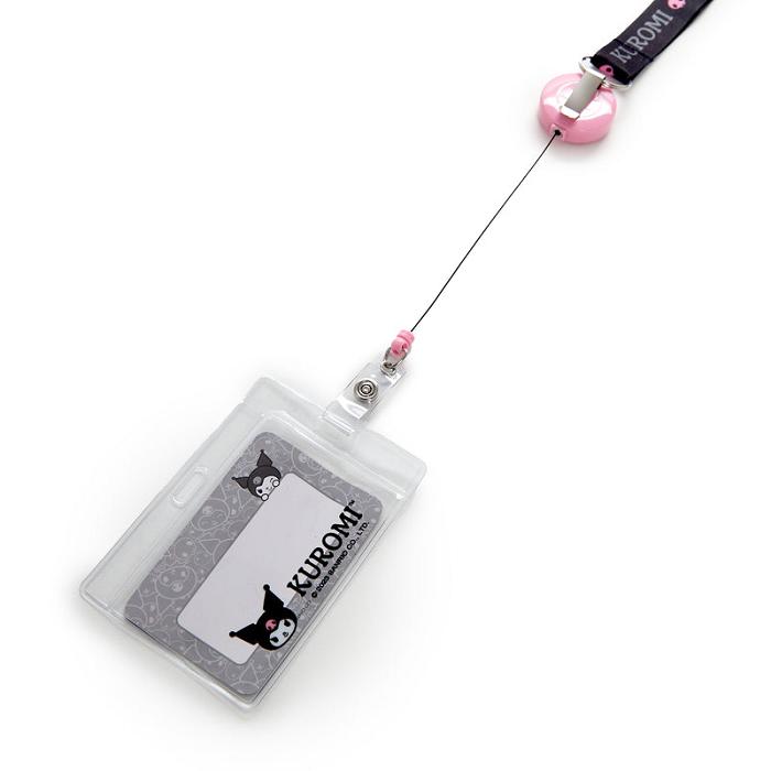 Hello Kitty Kuromi ID Badge Holder (Kuromify Print Series) Negras | CL_HK21573