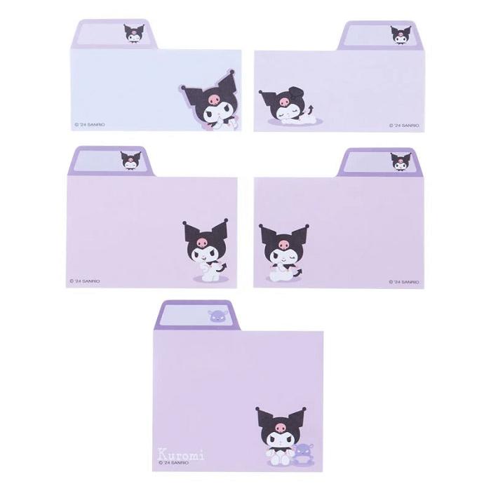 Hello Kitty Kuromi Index Tab Sticky Notes Moradas | CL_HK12939