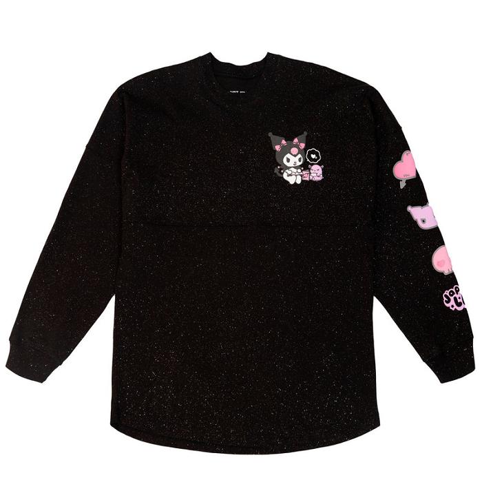 Hello Kitty Kuromi JapanLA Glitter Spirit Jersey Negras | CL_HK85931