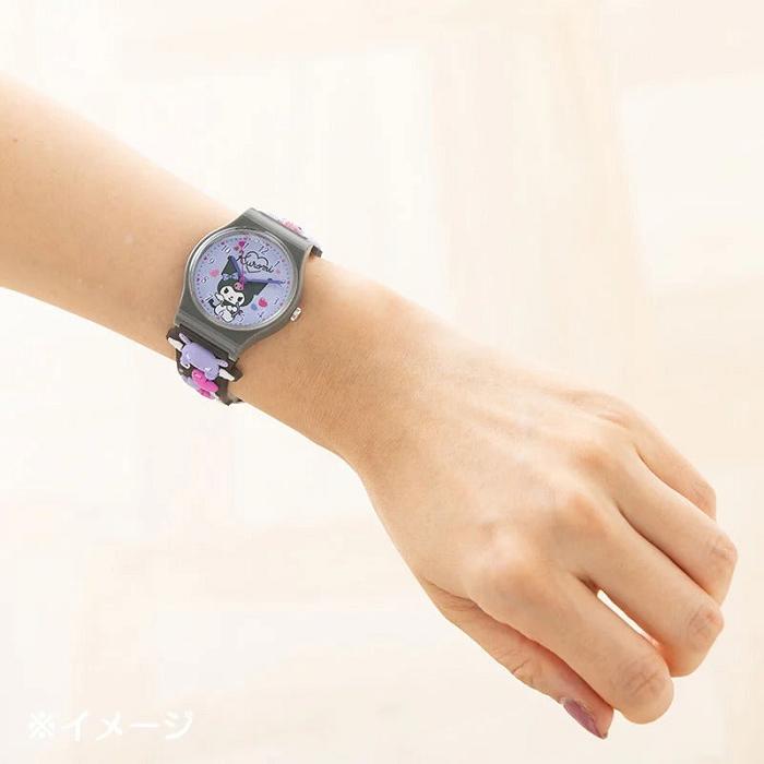 Hello Kitty Kuromi Jelly Wristwatch Negras | CL_HK15616