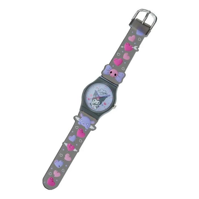 Hello Kitty Kuromi Jelly Wristwatch Negras | CL_HK15616