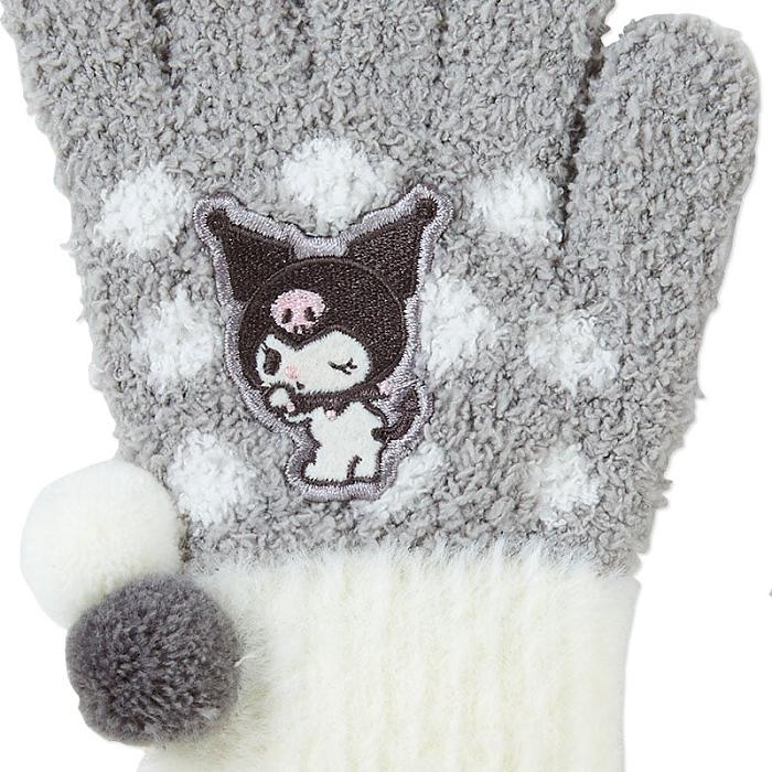 Hello Kitty Kuromi Kids Cozy Gloves Gris Blancas | CL_HK54907