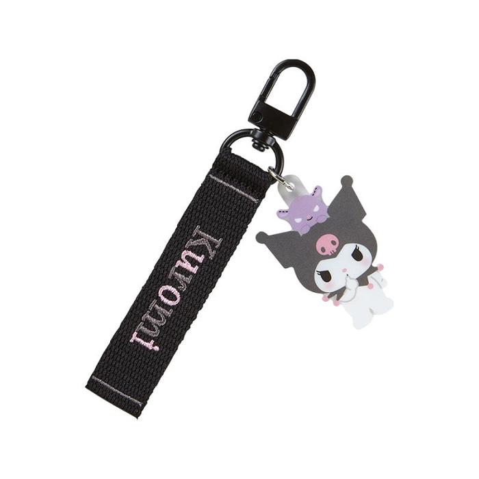 Hello Kitty Kuromi Logo Keychain (Sanrio Character Award Series) Negras | CL_HK18426