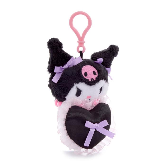 Hello Kitty Kuromi Lovely Ribbons Mascot Clip Moradas Negras | CL_HK85019