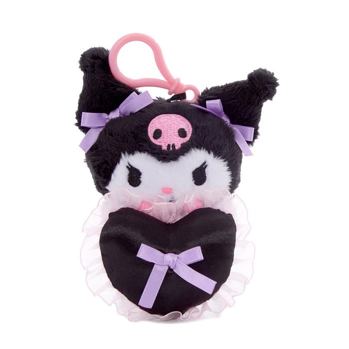 Hello Kitty Kuromi Lovely Ribbons Mascot Clip Moradas Negras | CL_HK85019