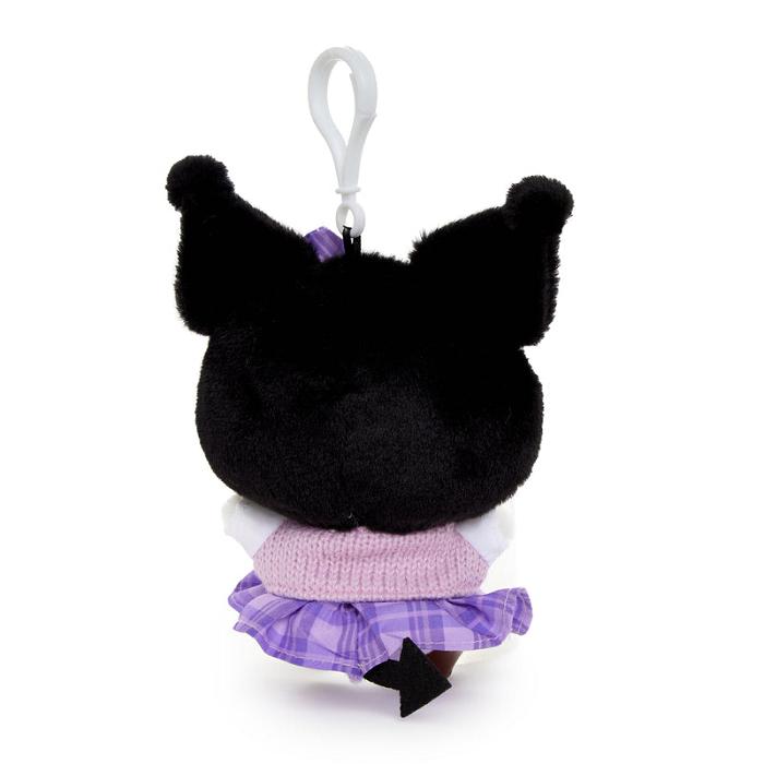 Hello Kitty Kuromi Mascot Clip (Uniform Series) Moradas Negras | CL_HK31525