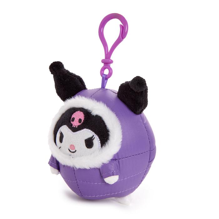 Hello Kitty Kuromi Mascot Clip (Winter Puffer Series) Moradas | CL_HK83933