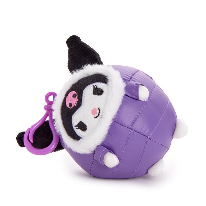 Hello Kitty Kuromi Mascot Clip (Winter Puffer Series) Moradas | CL_HK83933