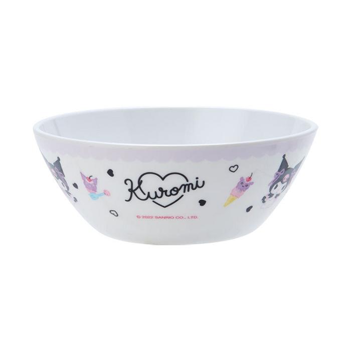 Hello Kitty Kuromi Melamine Bowl Blancas | CL_HK90856