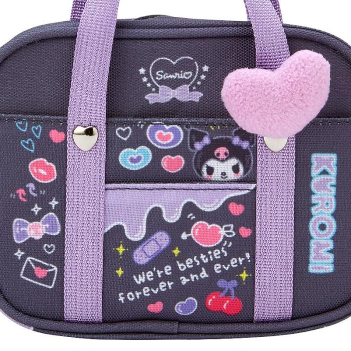 Hello Kitty Kuromi Mini Handbag (Sanrio Academy Series) Negras | CL_HK74274