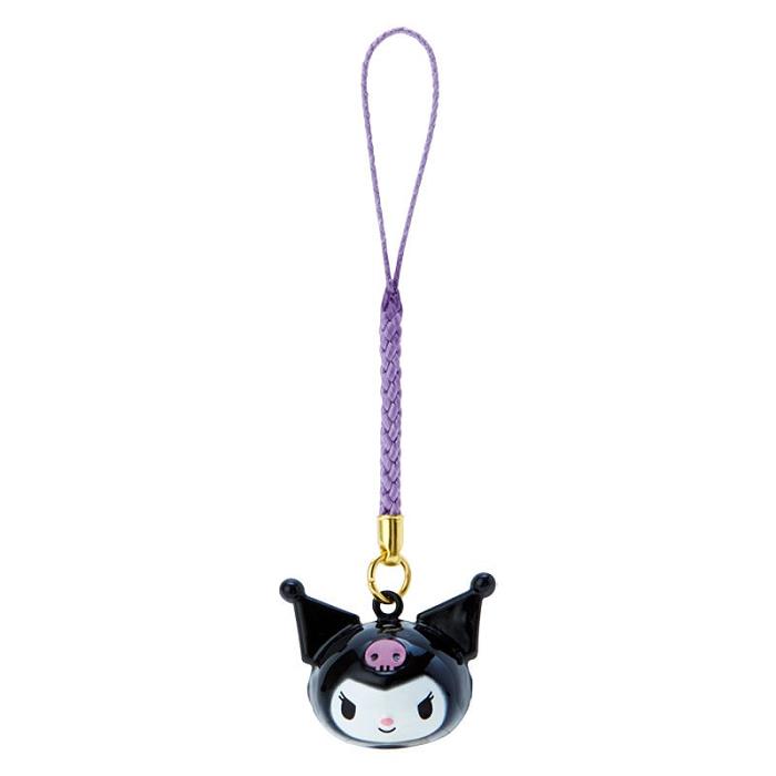 Hello Kitty Kuromi Mini Mascot Bell Charm Negras | CL_HK62671