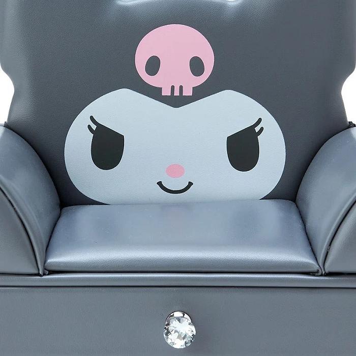 Hello Kitty Kuromi Mini Sofa Storage Chest Gris | CL_HK38060