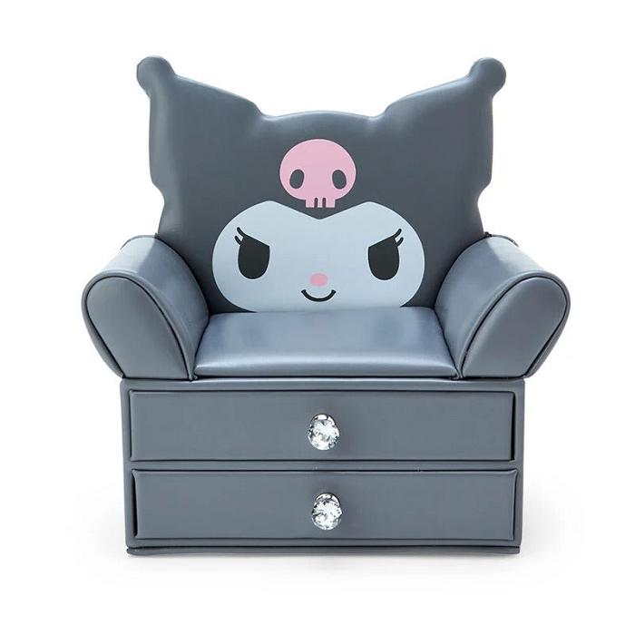 Hello Kitty Kuromi Mini Sofa Storage Chest Gris | CL_HK39738