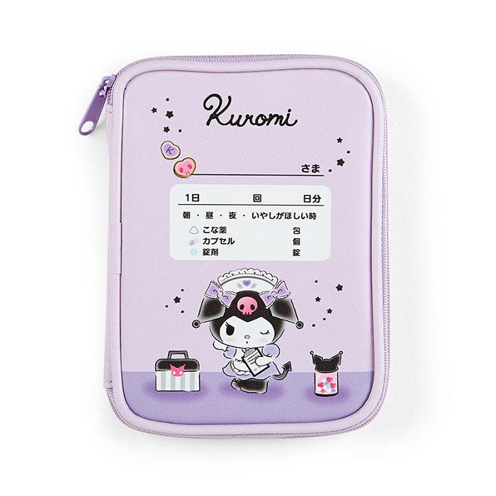 Hello Kitty Kuromi Mini Travel First-Aid Case Moradas | CL_HK32481