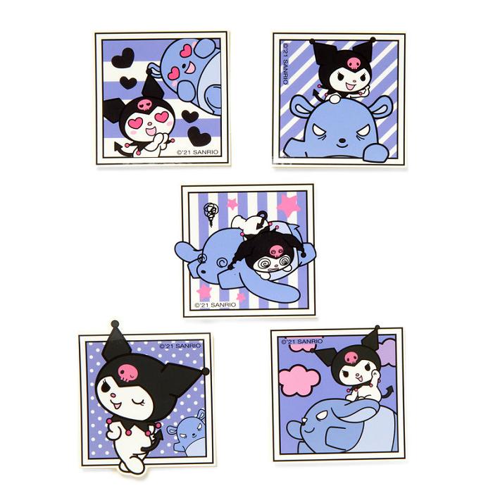 Hello Kitty Kuromi Photo Big Sticker Pack Moradas | CL_HK64536