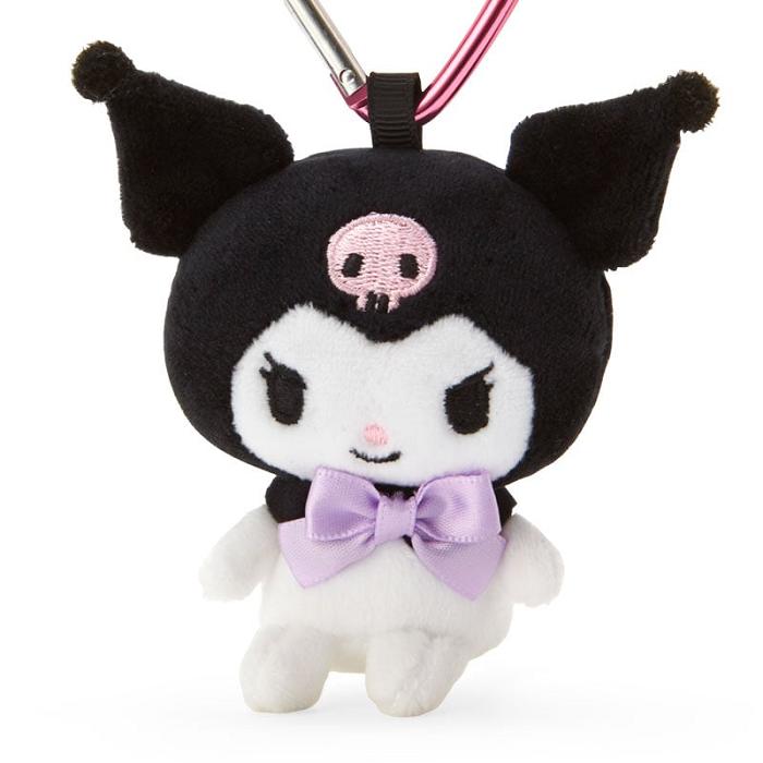 Hello Kitty Kuromi Plush Mascot All My Heart Keychain Blancas Negras | CL_HK13107