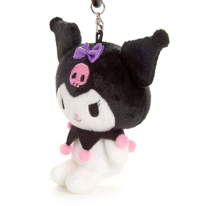 Hello Kitty Kuromi Plush Mascot Carabiner Negras | CL_HK25961