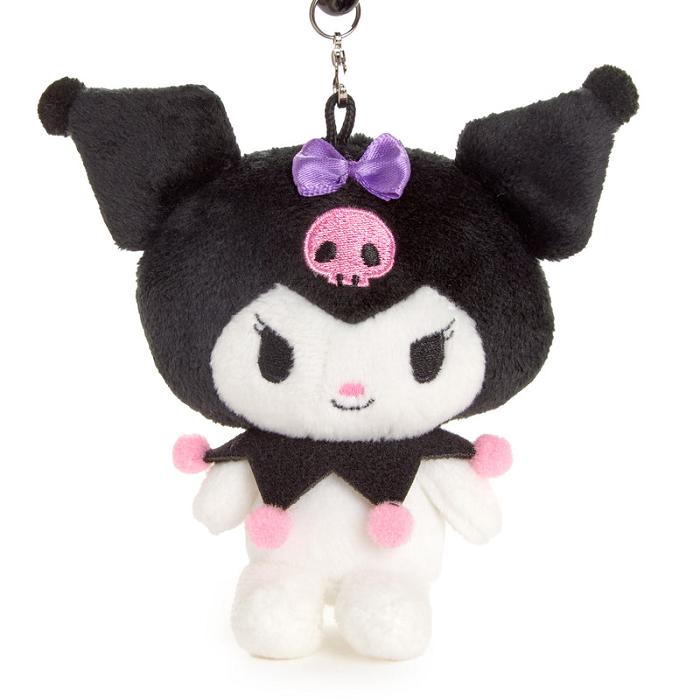 Hello Kitty Kuromi Plush Mascot Carabiner Negras | CL_HK25961