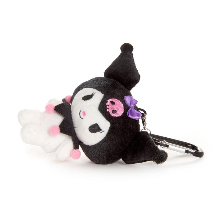 Hello Kitty Kuromi Plush Mascot Carabiner Negras | CL_HK25961