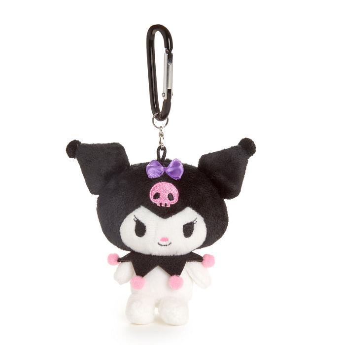 Hello Kitty Kuromi Plush Mascot Carabiner Negras | CL_HK25961