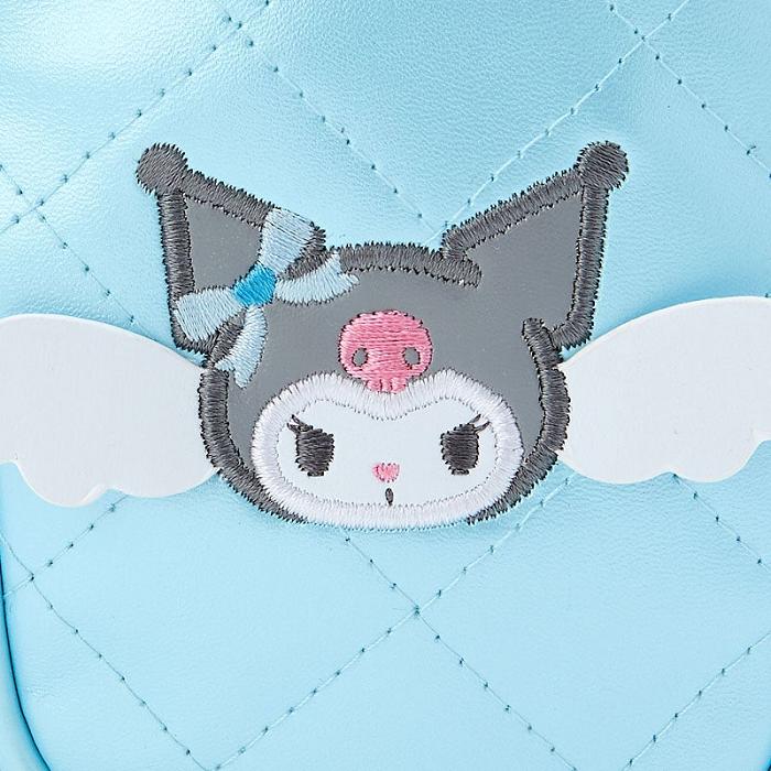 Hello Kitty Kuromi Quilted Mini Zipper (Dreaming Angel Series Pt 2) Azules | CL_HK21628