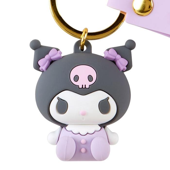 Hello Kitty Kuromi Signature Keychain (Baby Series) Moradas | CL_HK35617